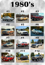 Load image into Gallery viewer, Custom Full Color Aluminum Dash Plaques for Car Shows
